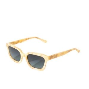 Wolfspout (Sardine) Demi Linen Meringue Tortoiseshell Sunglasses
